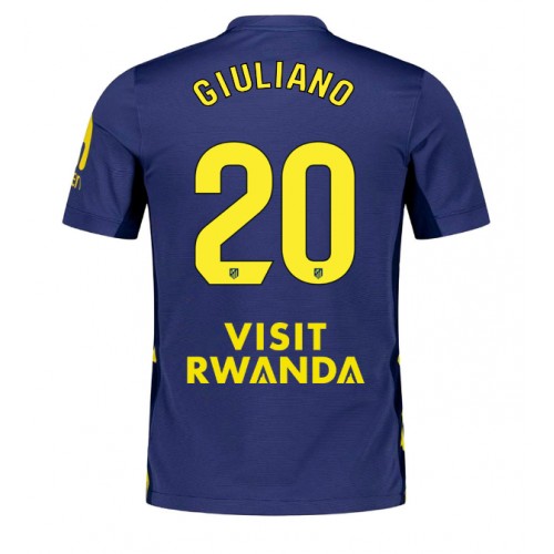 Atletico Madrid Giuliano Simeone #20 Udebanetrøje 2025-26 Kortærmet